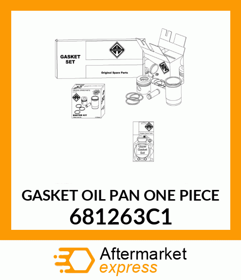 GASKET OIL PAN ONE PIECE 681263C1