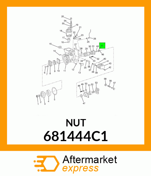 NUT SPECIAL 681444C1