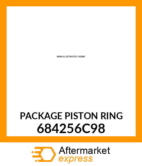 PACKAGE PISTON RING 684256C98