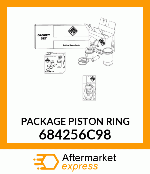 PACKAGE PISTON RING 684256C98