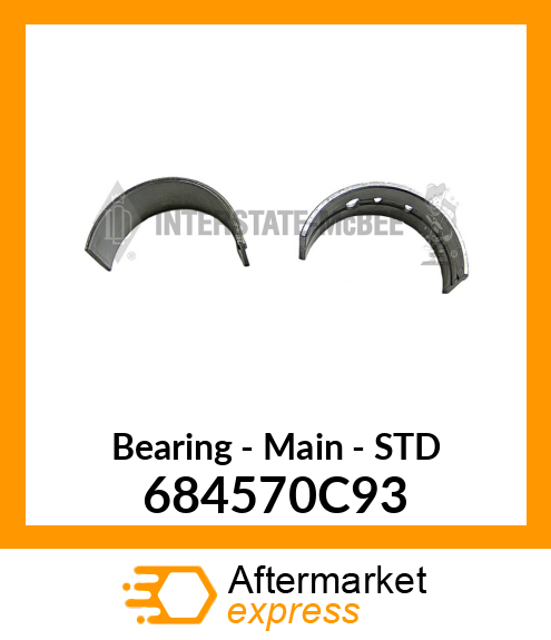Bearing - Main - STD 684570C93