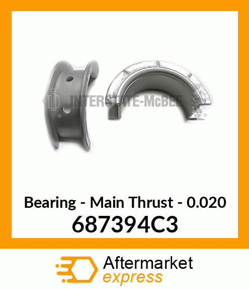 Bearing - Main Thrust - 0.020 687394C3