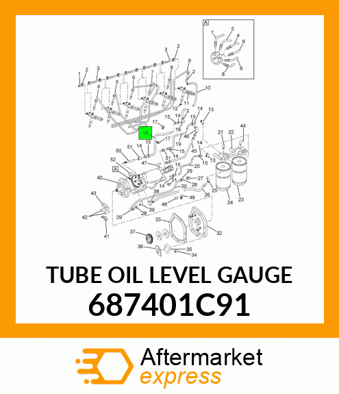 TUBE OIL LEVEL GAUGE 687401C91