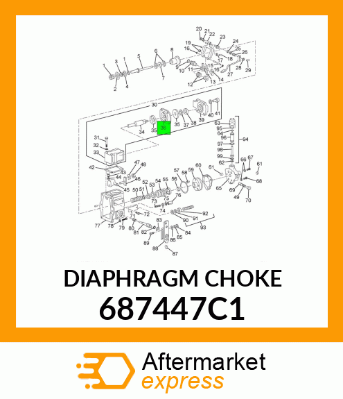 DIAPHRAGM CHOKE 687447C1