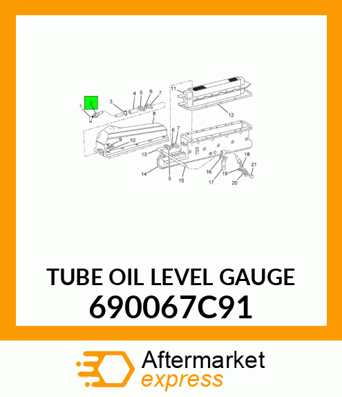 TUBE OIL LEVEL GAUGE 690067C91