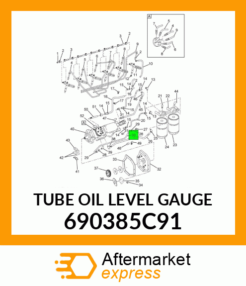 TUBE OIL LEVEL GAUGE 690385C91