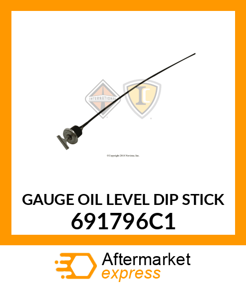 GAUGE OIL LEVEL DIP STICK 691796C1