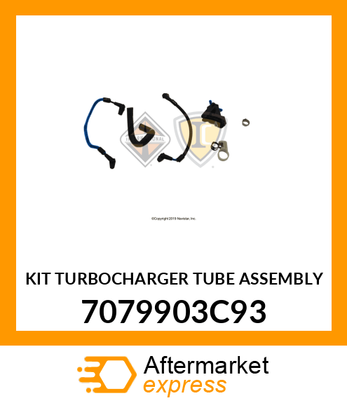 KIT TURBOCHARGER TUBE ASSEMBLY 7079903C93