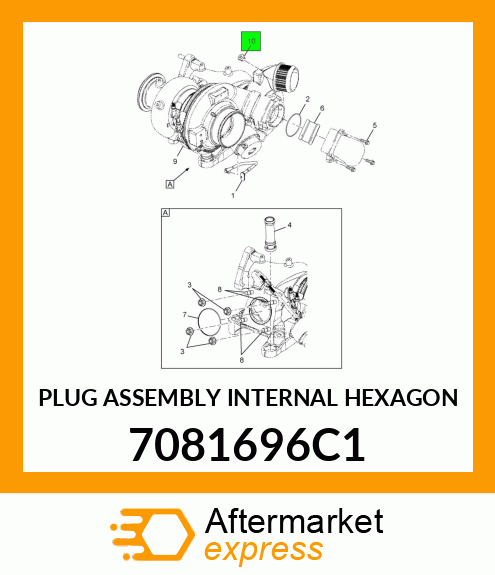 PLUG ASSEMBLY INTERNAL HEXAGON 7081696C1