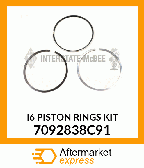 Ring Kit - Piston 7092838C91