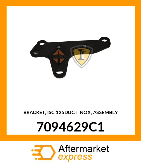 BRACKET, ISC 125DUCT, NOX, ASSEMBLY 7094629C1