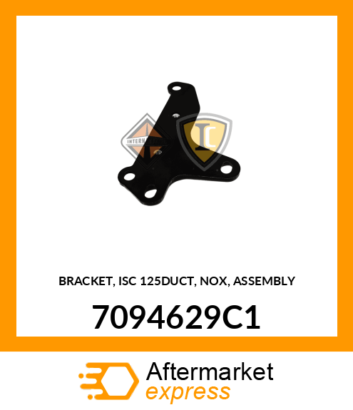 BRACKET, ISC 125DUCT, NOX, ASSEMBLY 7094629C1