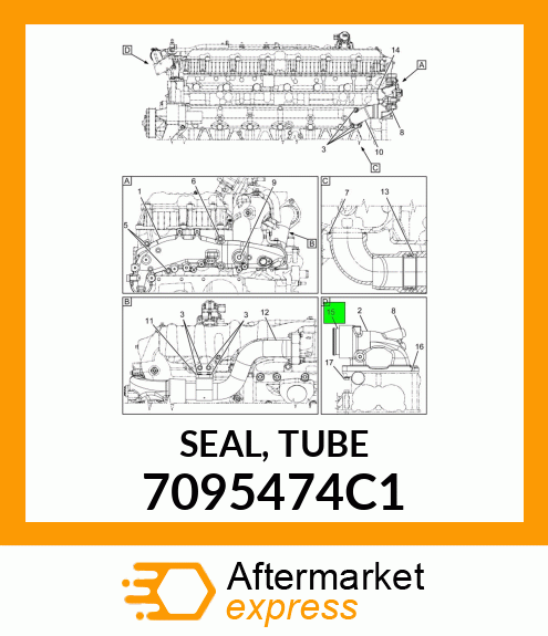 SEAL, TUBE 7095474C1