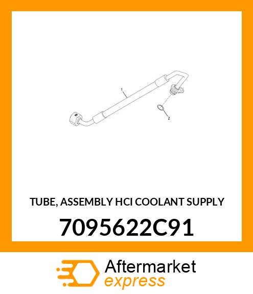 TUBE, ASSEMBLY HCI COOLANT SUPPLY 7095622C91