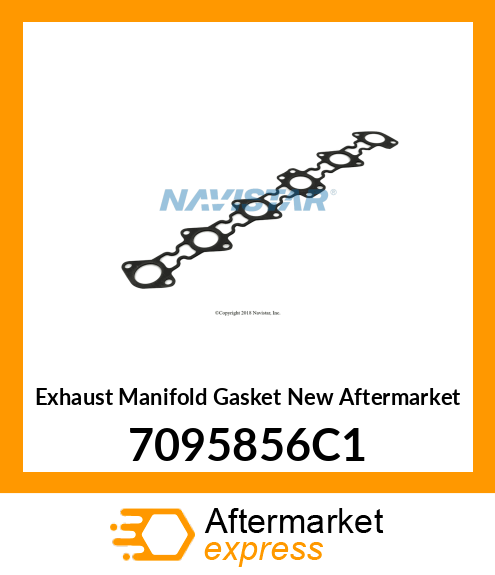 Exhaust Manifold Gasket New Aftermarket 7095856C1