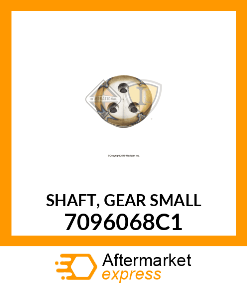 SHAFT, GEAR SMALL 7096068C1