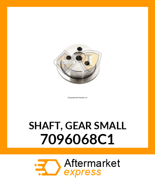 SHAFT, GEAR SMALL 7096068C1