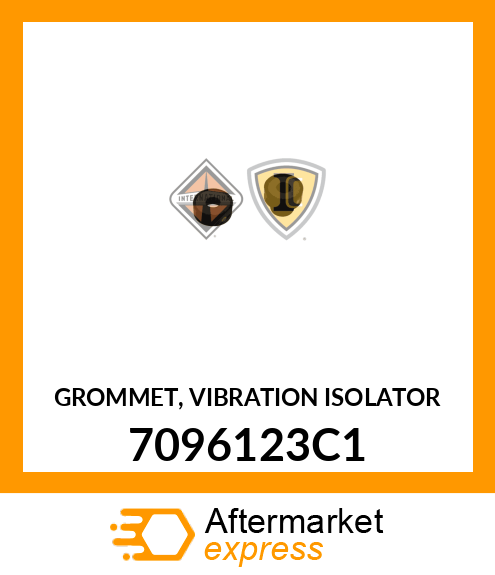 GROMMET, VIBRATION ISOLATOR 7096123C1