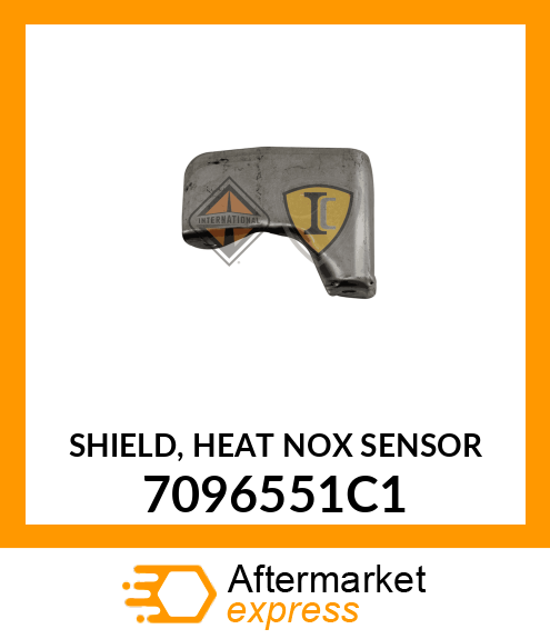 SHIELD, HEAT NOX SENSOR 7096551C1