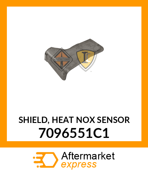 SHIELD, HEAT NOX SENSOR 7096551C1