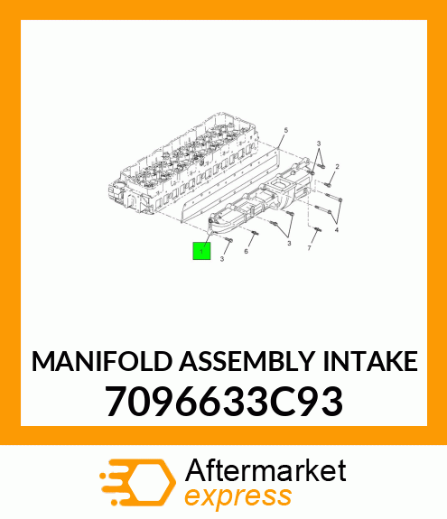 MANIFOLD ASSEMBLY INTAKE 7096633C93
