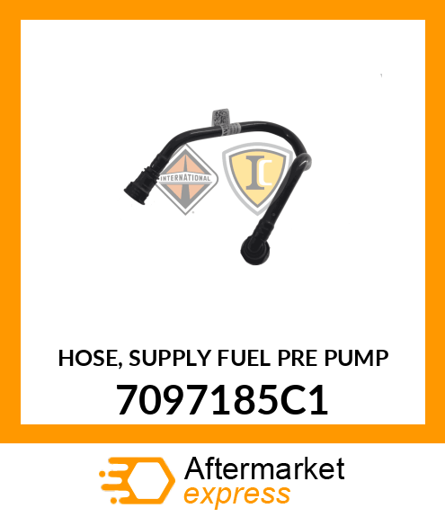 HOSE, SUPPLY FUEL PRE PUMP 7097185C1