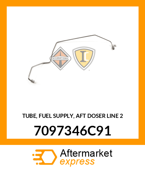 TUBE, FUEL SUPPLY, AFT DOSER LINE 2 7097346C91