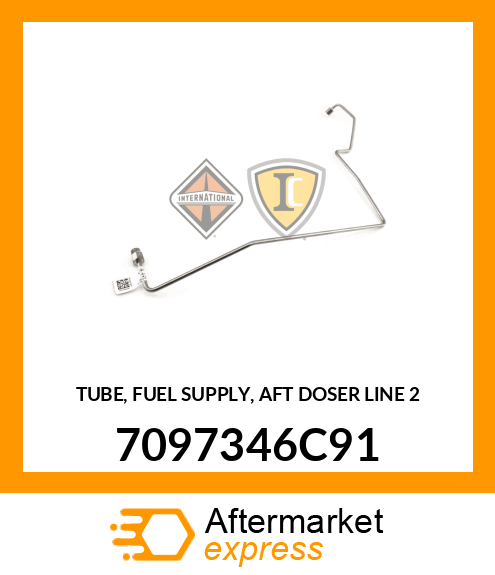 TUBE, FUEL SUPPLY, AFT DOSER LINE 2 7097346C91