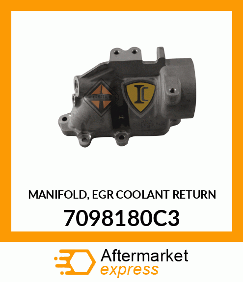 MANIFOLD, EGR COOLANT RETURN 7098180C3