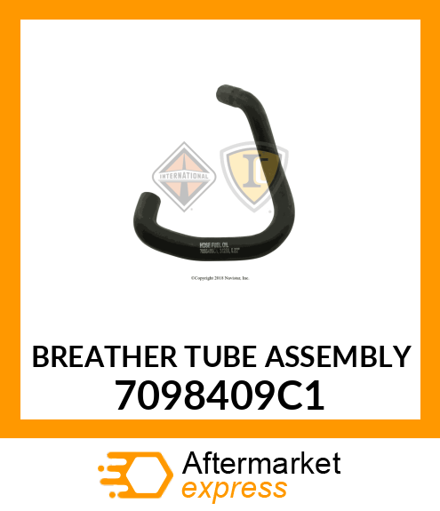 BREATHER TUBE ASSEMBLY 7098409C1