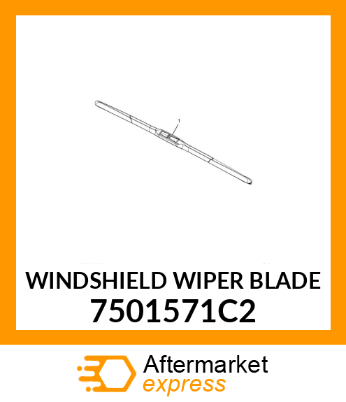WINDSHIELD WIPER BLADE 7501571C2