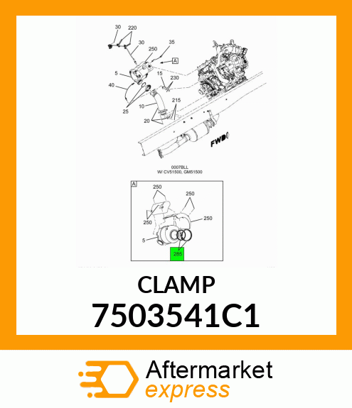 CLAMP 7503541C1