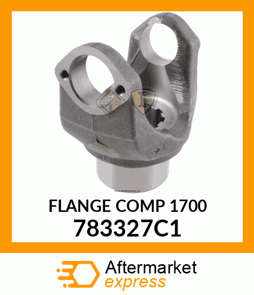 FLANGE COMP 1700 783327C1