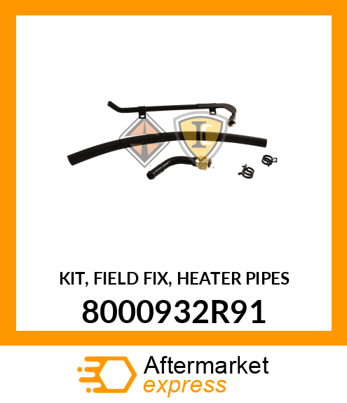 KIT, FIELD FIX, HEATER PIPES 8000932R91