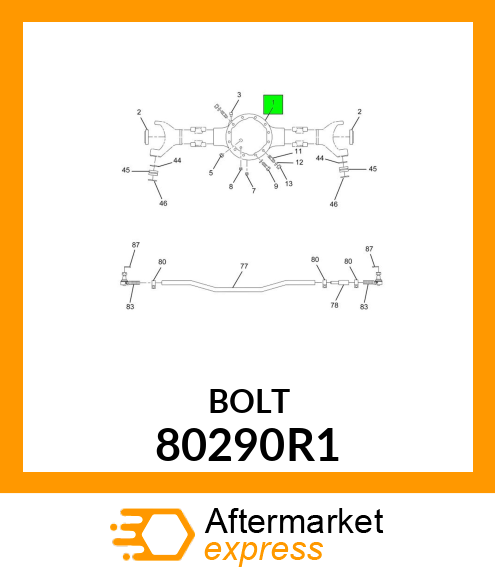 BOLT 80290R1