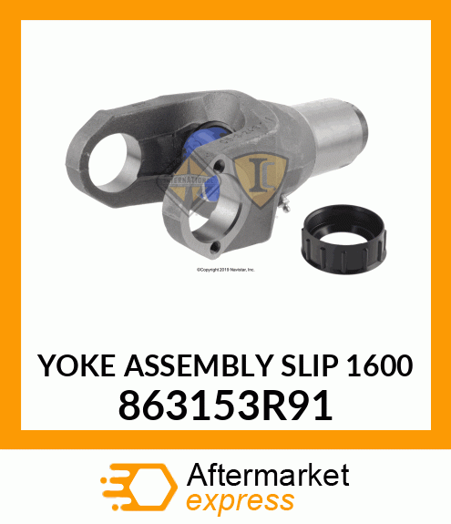 YOKE ASSEMBLY SLIP 1600 863153R91