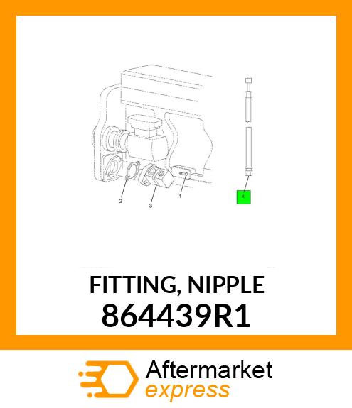 FITTING, NIPPLE 864439R1