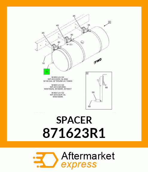 SPACER 871623R1