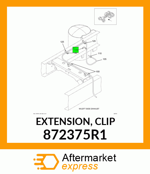 EXTENSION, CLIP 872375R1