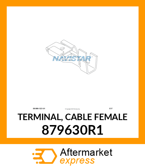 TERMINAL, CABLE FEMALE 879630R1