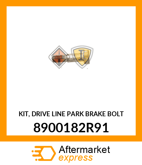 KIT, DRIVE LINE PARK BRAKE BOLT 8900182R91
