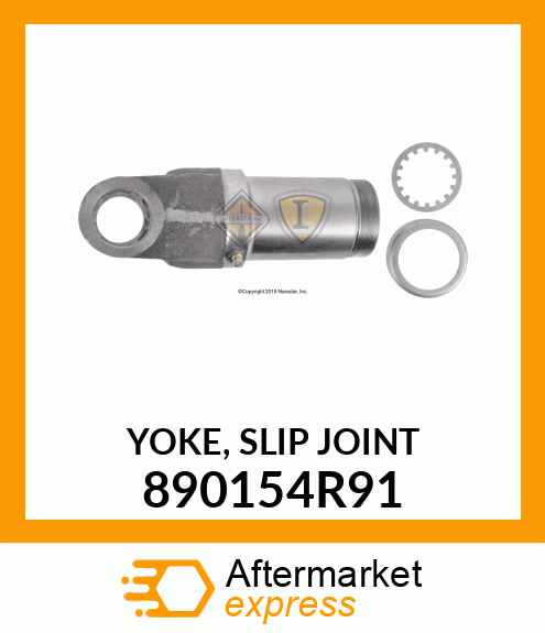 YOKE, SLIP JOINT 890154R91