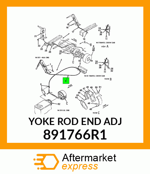 YOKE ROD END ADJ 891766R1