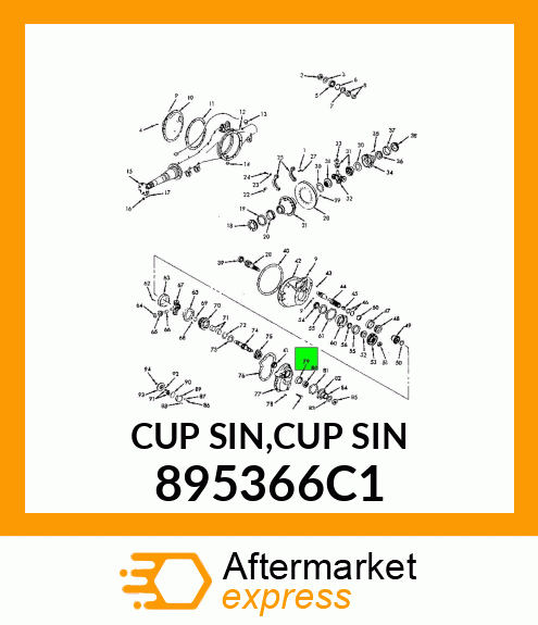 CUP SIN,CUP SIN 895366C1