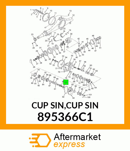 CUP SIN,CUP SIN 895366C1