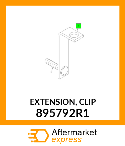 EXTENSION, CLIP 895792R1