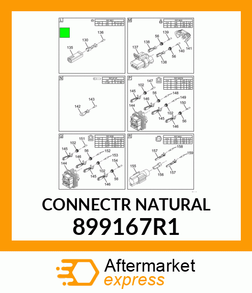 CONNECTR NATURAL 899167R1
