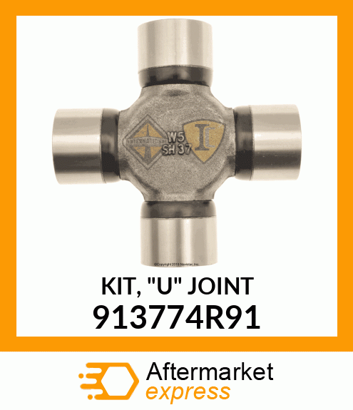 KIT, "U" JOINT 913774R91