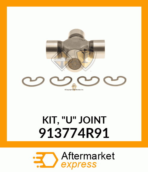 KIT, "U" JOINT 913774R91