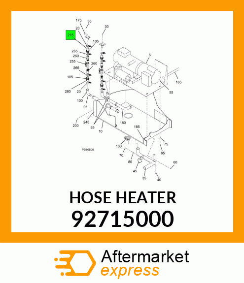 HOSE HEATER 92715000